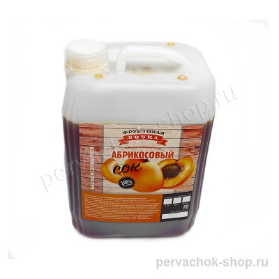 Сок абрикосовый концентрированный Фруктовая Бочка, 5 кг