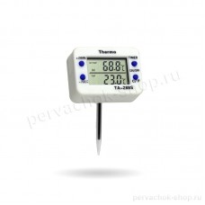 Термометр цифровой с таймером и звуковым оповещением, поворотный,  щуп 4 см, TA-288S